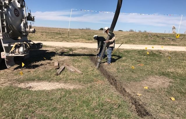 Exposing Buried Utility Lines