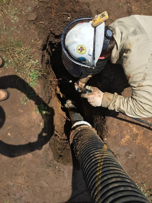 Hydro Excavating for Potholing? Yes!