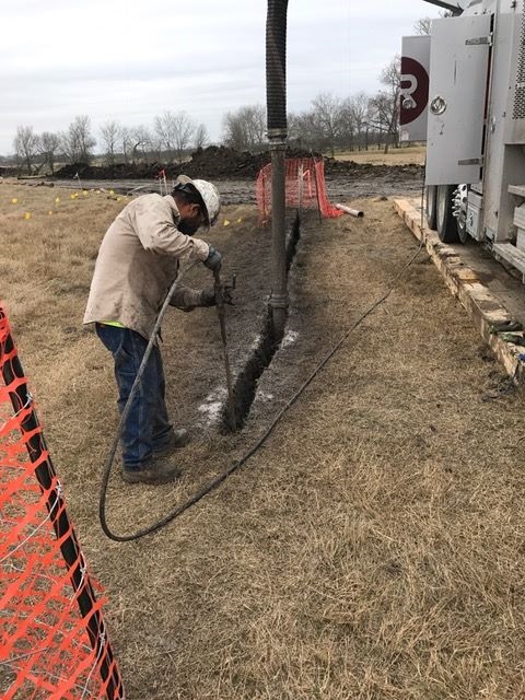 Line Locating with Hydro Excavation